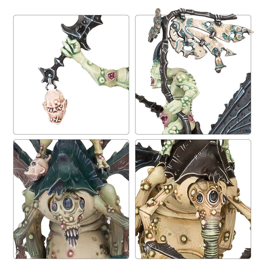 99129915017_PlagueDrones04.jpg Age of Sigmar - Chaos - Plague Drones